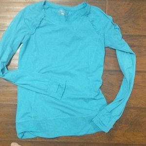 Blue active shirt